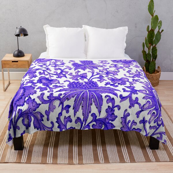 Item preview, flowers purple color pattren designed and sold by diva-design.