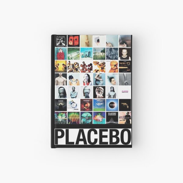 Placebo photo collage Hardcover Journal