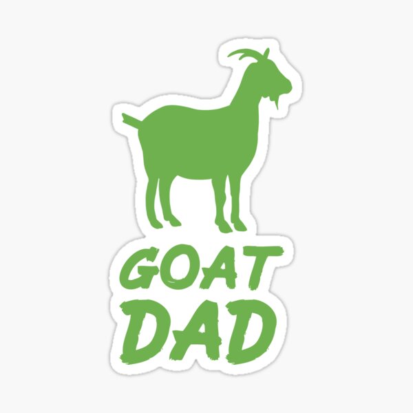 Item preview, Goat Dad for Goat Lovers, Green designed and sold by Mochi-Merch.