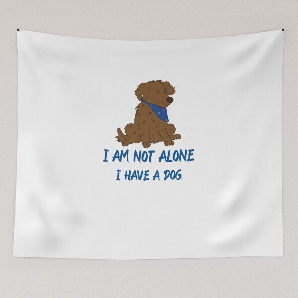 Item preview, Dog Lovers : I Am Not Alone I Have A Dog designed and sold by MoaaStore.