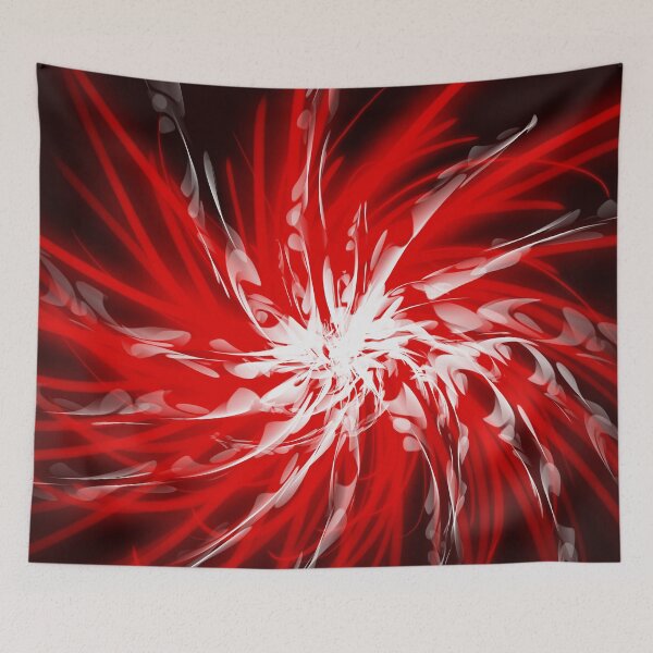 Item preview, Dark Red Organic Spiral designed and sold by SirkDesignsLtd.