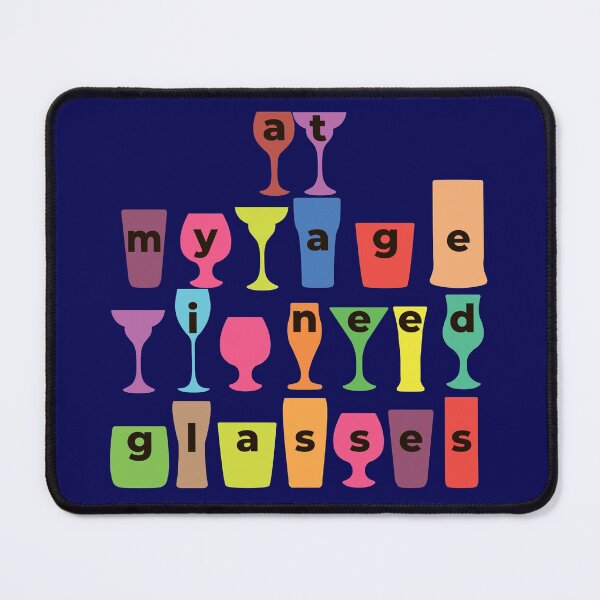 Item preview, at my age i need glasses designed and sold by Ihor Ivanov.