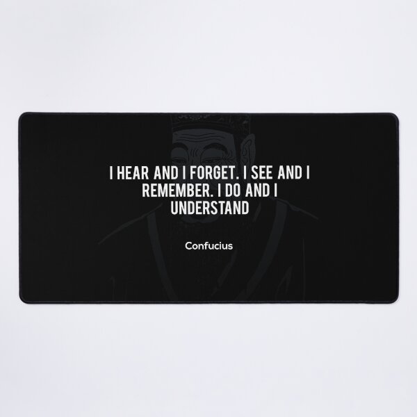 Item preview, Confucio - Escucho y olvido designed and sold by ChaosAndOrder.