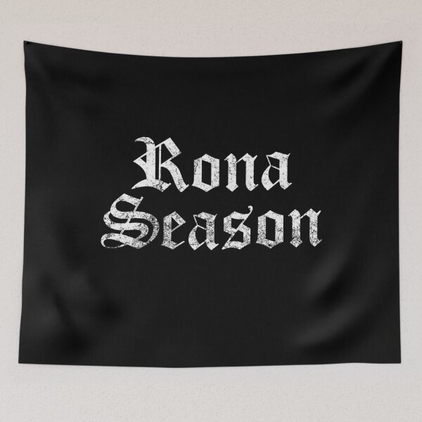 Item preview, Rona Season Old English Distressed Style designed and sold by NUMAcreations.