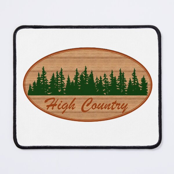 Item preview, Forest Horizon Vintage Oval Plaque-Brown Trim designed and sold by HighCountry2021.