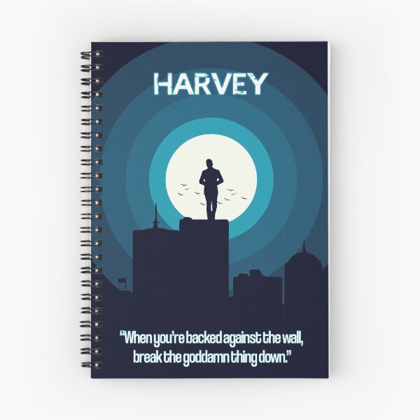 Item preview, Silhouette Harvey Specter Suits Tv Show quote. designed and sold by Enea Kelo.