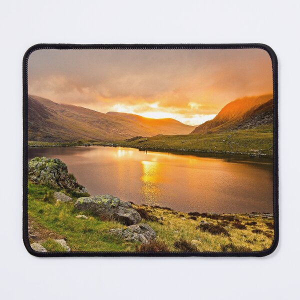 Item preview, SNOWDONIA LAKE SUNSET designed and sold by lindaully.