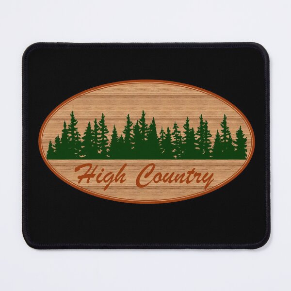 Item preview, Forest Horizon Vintage Oval Plaque-Brown Trim on Black designed and sold by HighCountry2021.