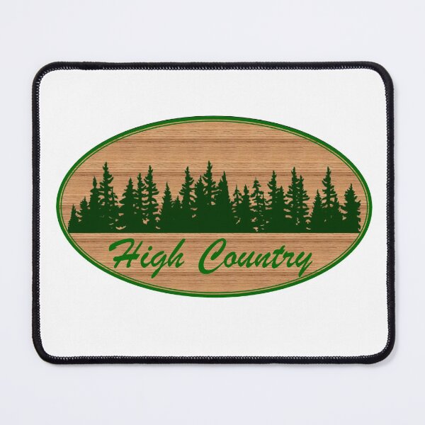 Item preview, Forest Horizon Vintage Oval Plaque-Green Trim designed and sold by HighCountry2021.