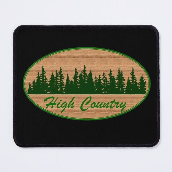 Item preview, Forest Horizon Vintage Oval Plaque-Green Trim on Black designed and sold by HighCountry2021.