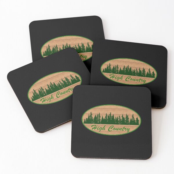 Item preview, Forest Horizon Vintage Oval Plaque-Green Trim on Black designed and sold by HighCountry2021.