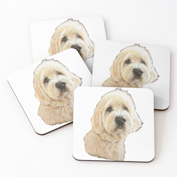 Item preview, Golden Doodle Dog designed and sold by LornaBowdenART.