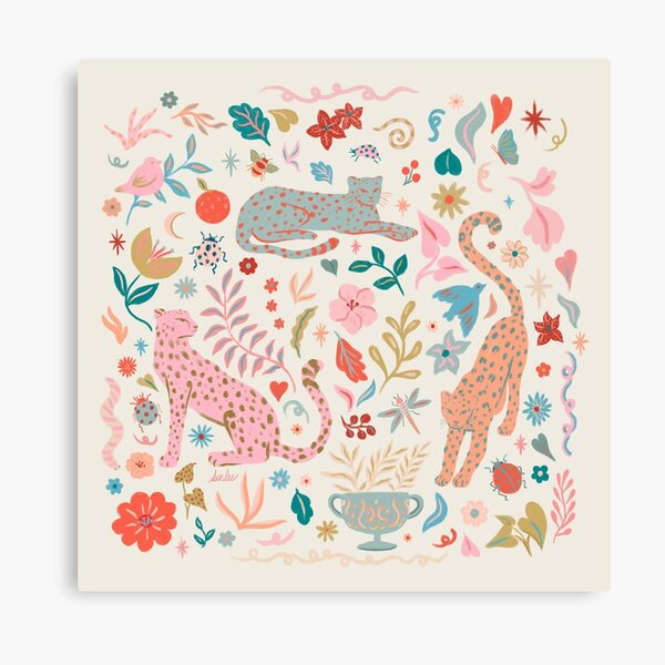 Aperçu de l'œuvre Bohème Jungle créée et vendue par SunLee Art.