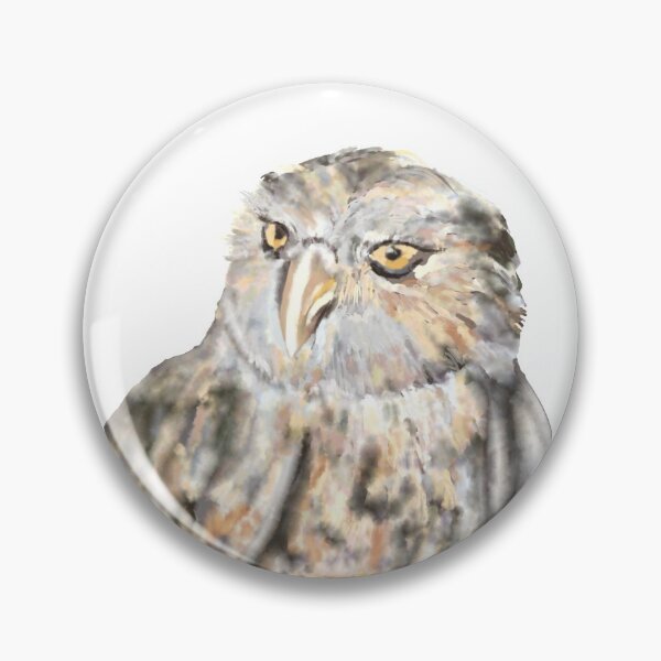 Item preview, Burrowing Owl watercolor art designed and sold by krisgreenwood.