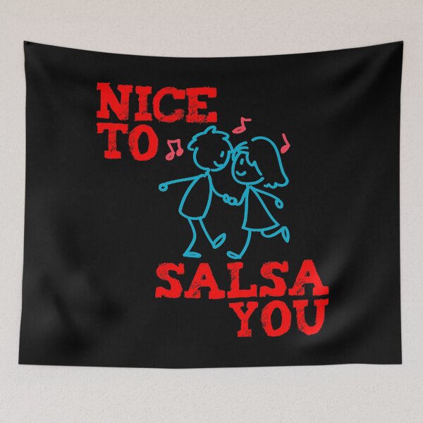 Artikelvorschau, Lustige Salsa Tanz - Nice to salsa you entworfen und verkauft von Dubbra.