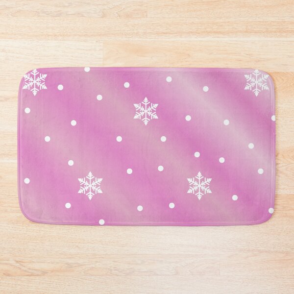 Item preview, Snowflakes design on pink background designed and sold by Martapp.