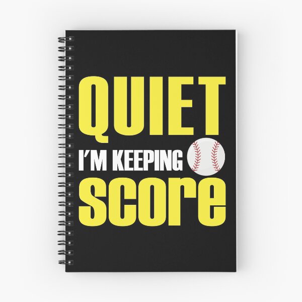 Item preview, Quiet Im Keeping Score Softball Sports Gift designed and sold by TopDawgDesigns.