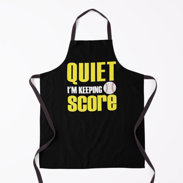 Item preview, Quiet Im Keeping Score Softball Sports Gift designed and sold by TopDawgDesigns.