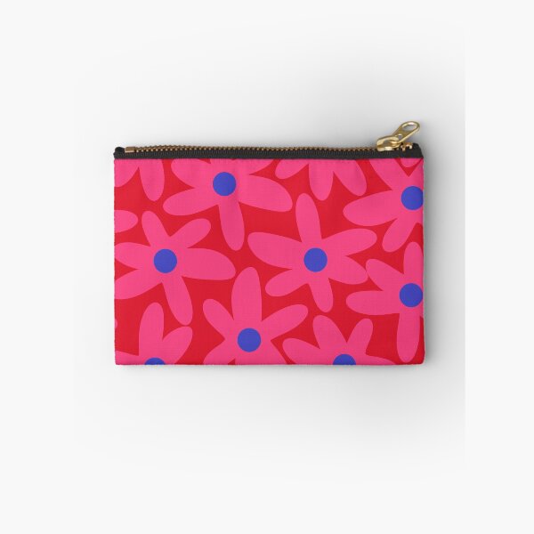 Item preview, Daisy Time Floral Pattern Magenta Pink Fuchsia Blue designed and sold by kierkegaard.