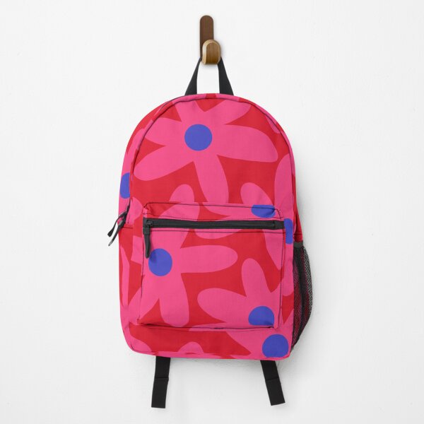 Item preview, Daisy Time Floral Pattern Magenta Pink Fuchsia Blue designed and sold by kierkegaard.