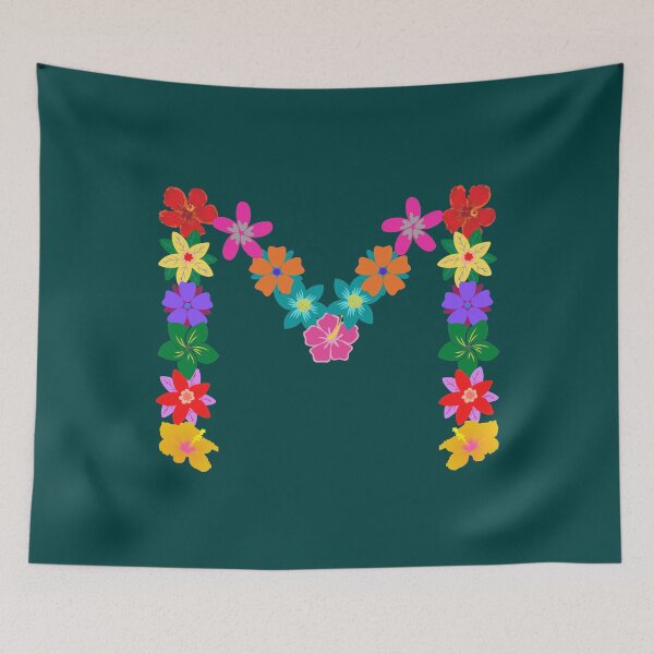 Item preview, Flowers Letter M designed and sold by Axi35.