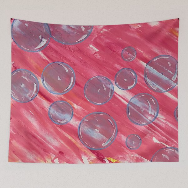 Item preview, Red bubble designed and sold by PalychArt.