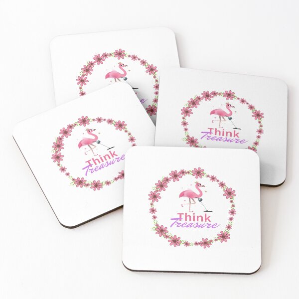 Item preview, Think Treasure Flamingo designed and sold by TreasureTime.