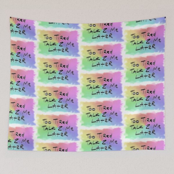Item preview, Too Tired designed and sold by Pooks82.