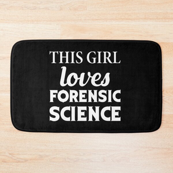 Item preview, This Girl Loves Forensic Science designed and sold by TopDawgDesigns.