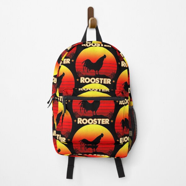 Item preview, Rooster Retro Vintage Sunset Animals designed and sold by Cuatrocaminos.