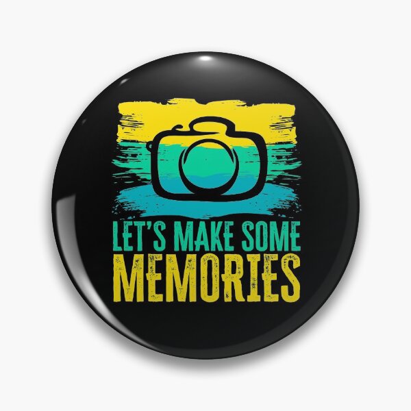 Item preview, Let's make some memories, Funny Photography Quote designed and sold by AS-Shirts.