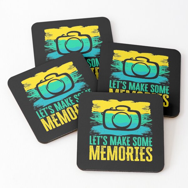 Item preview, Let's make some memories, Funny Photography Quote designed and sold by AS-Shirts.