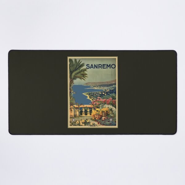Item preview, Sanremo Vintage Artwork - Sanremo Italy Art Reproduction designed and sold by molamode.