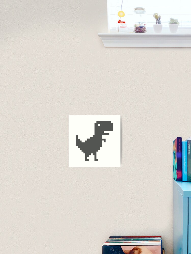 Chrome Dino | The Dinosaur Game | T-Rex Game | No Internet | Sticker