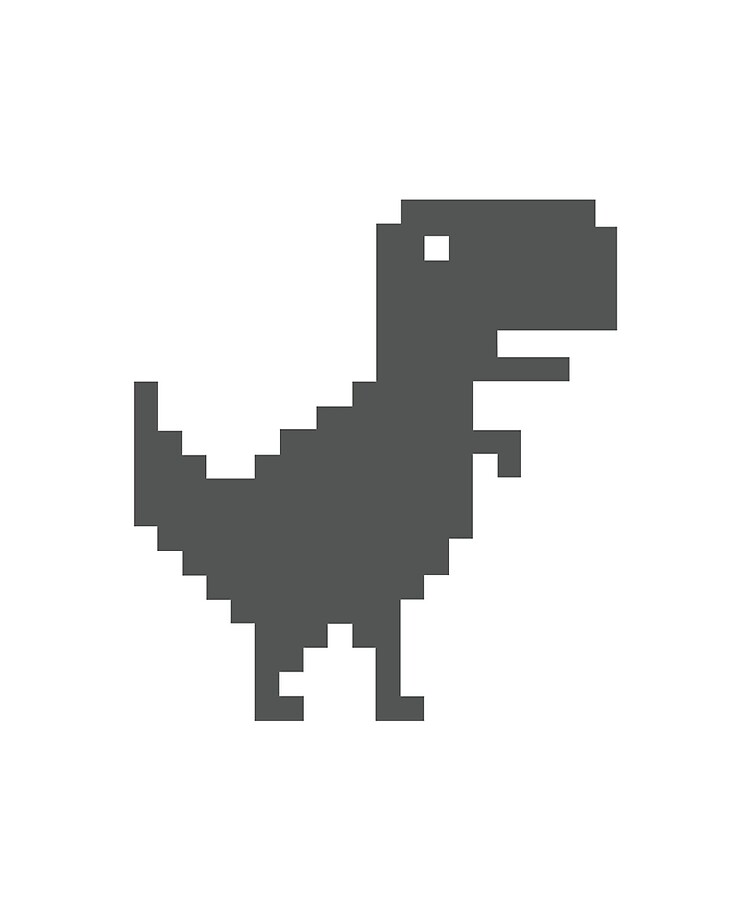 Chrome Dino, The Dinosaur Game, T-Rex Game Cap by Zen20