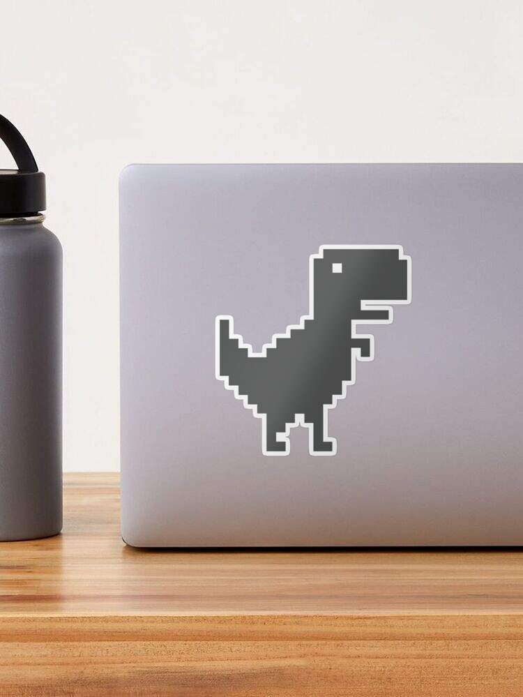 Dino Run Dinosaur Game Chrome Running T-rex Inspired Resin -  Sweden