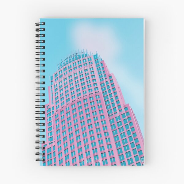 Item preview, Vaporwave Cyberpunk Artwork "Up In The Sky" designed and sold by philomenta.