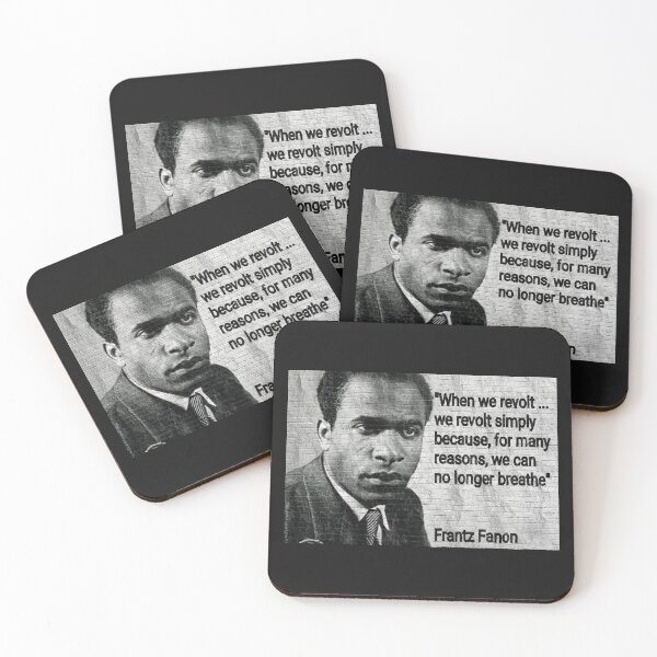 Item preview, Franz Fanon Quote - "We can no longer breathe" designed and sold by Tony Cisse.
