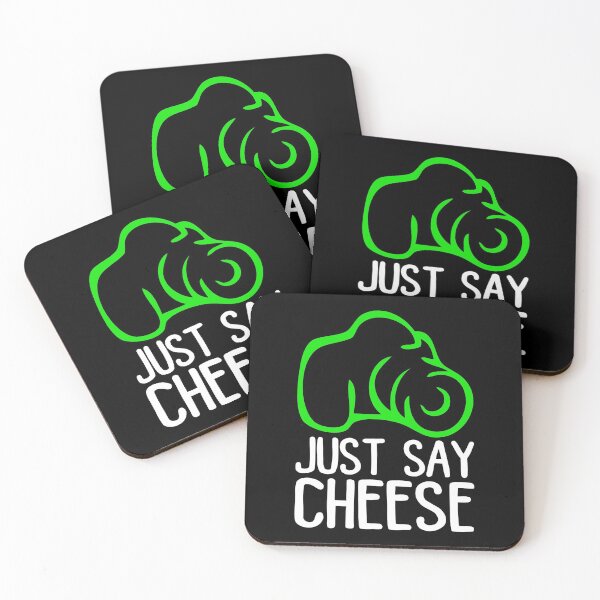 Artikelvorschau, Sag einfach Käse. Lustiges Fotografen-Zitat, Geschenk für Fotografen entworfen und verkauft von AS-Shirts.