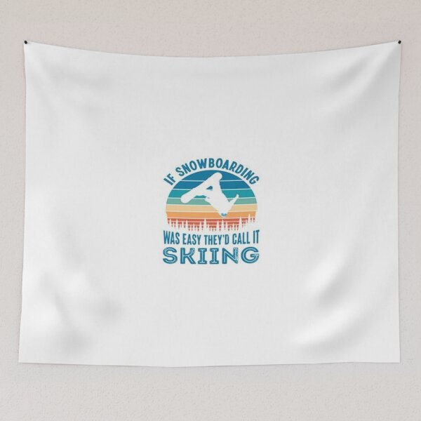 Item preview, If Snowboarding Was Easy They'd Call It Skiing designed and sold by Animoxz3.