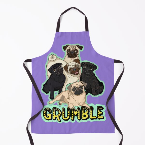 Item preview, Pug Grumble designed and sold by FivePugs.