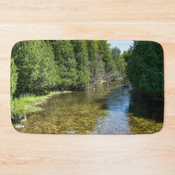 Item preview, Cypress Forest River - the Glossy Sunshine of Summer designed and sold by Georgia Mizuleva.