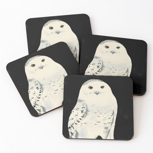 Item preview, Snow owl designed and sold by TwoFullMoonsArt.