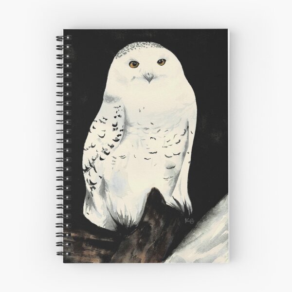 Item preview, Snow owl designed and sold by TwoFullMoonsArt.