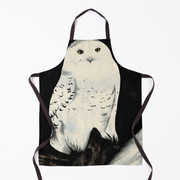 Item preview, Snow owl designed and sold by TwoFullMoonsArt.