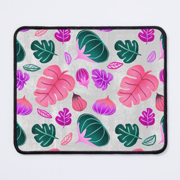 Item preview, Pumpkin & Monestra | Tropical Fall - White and Pink designed and sold by Duniatozy.