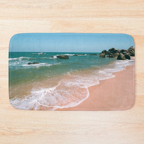 Item preview, Beautiful beach with green sea designed and sold by Michelle Moss.