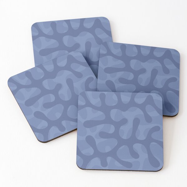 Item preview, Blue Coral Abstract Pattern designed and sold by planetRM.