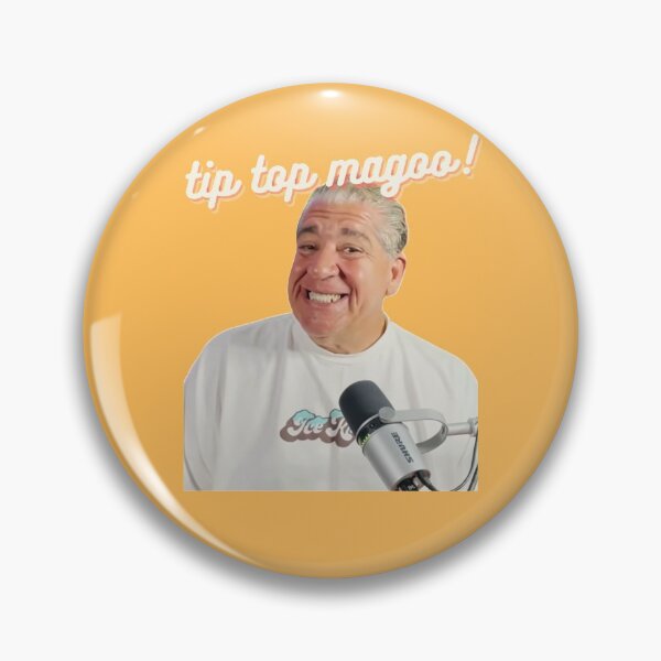 Item preview, Joey Diaz Tip Top Magoo Goofy Funny Pop Art Podcast Humor designed and sold by SandblockBass.