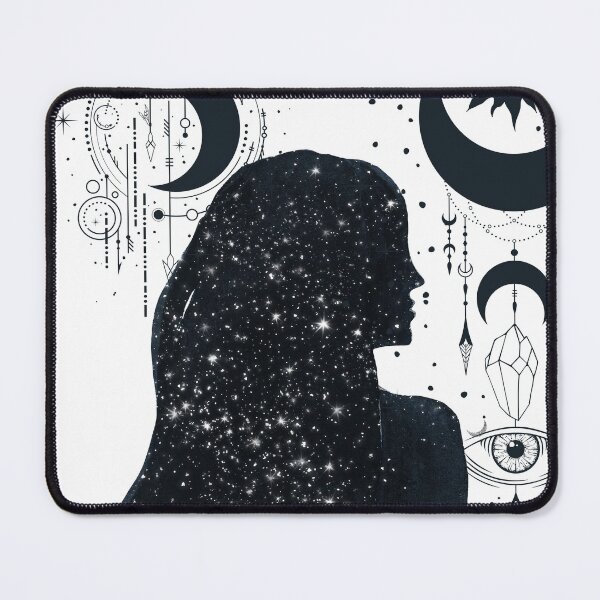 Item preview, Blue Moon Goddess, Sun and Stars designed and sold by Interpret108.